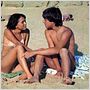 Pauline à la plage