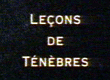 Leçons de ténèbres Bande-annonce VF