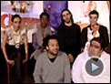 Yacine Belhousse, Wahid Bouzidi, Amelle Chahbi, Mohammed Dédo, Fabrice Eboué Interview : Le Chihuahua de Beverly Hills