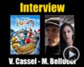 Photo : Monica Bellucci, Vincent Cassel Interview 3: Robots