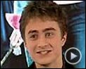 Photo : David Heyman, Clémence Poésy, Daniel Radcliffe Interview 2: Harry Potter et la Coupe de Feu