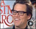 Photo : Jim Carrey, Colin Firth, Robert Zemeckis Interview : Le Drôle de Noël de Scrooge