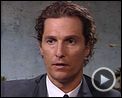 Photo : Matthew McConaughey Interview 2: La Défense Lincoln