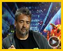 Photo : Luc Besson, Freddie Highmore, Stéphane Nazé Interview : Arthur et la vengeance de Maltazard
