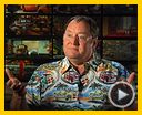 Photo : Ed Catmull, Michael Eisner, Steve Jobs, John Lasseter Interview : Monsters University, Rebelle, Cars 2, Toy Story 3, Là-haut