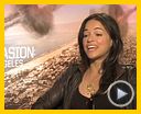 Photo : Aaron Eckhart, Michelle Rodriguez, Ramon Rodríguez Interview 2: World Invasion : Battle Los Angeles