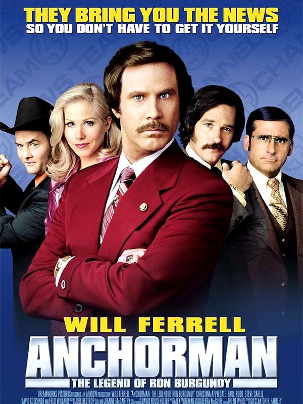 Présentateur vedette : la légende de Ron Burgundy Présentateur vedette : la légende de Ron Burgundy