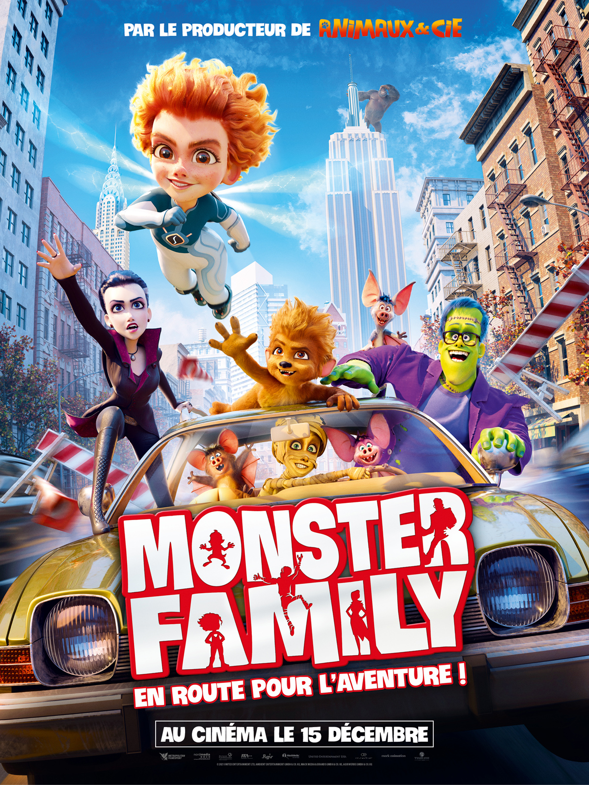 Monster Family : en route pour l'aventure ! streaming français