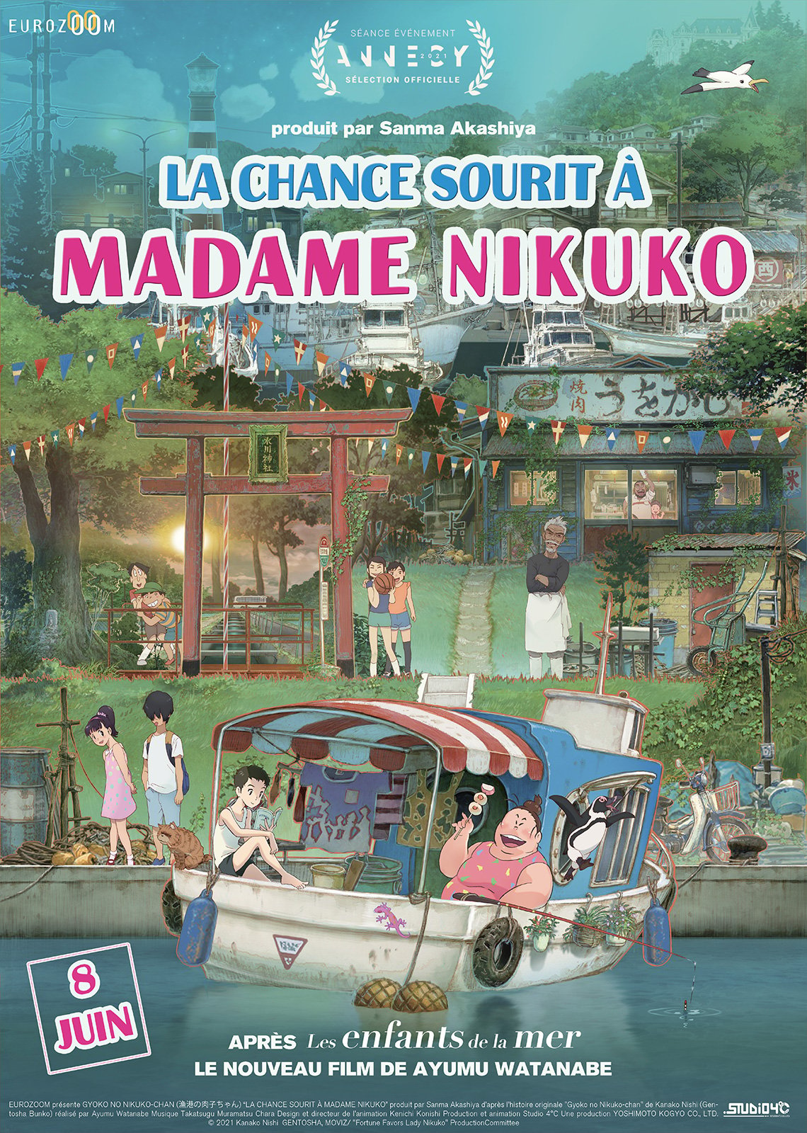 Affiche de La chance sourit à madame Nikuko