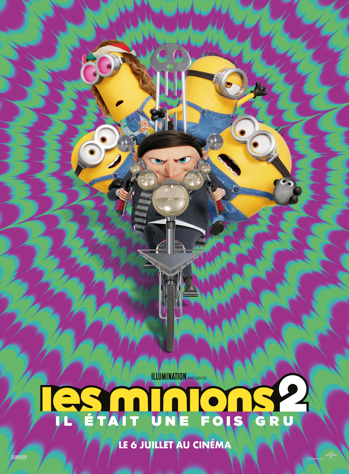 Affiche de Les Minions 2 : Il était une fois Gru