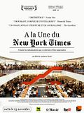Photo : A la une du New York Times
