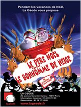 Le père noel contre le bonhomme de neige Le père noel contre le bonhomme de neige