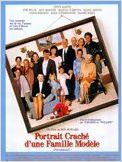 Portrait craché d'une famille modèle