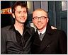 Simon Pegg et David Tennant chez John Landis !