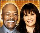 Un duo Binoche - Samuel L. Jackson