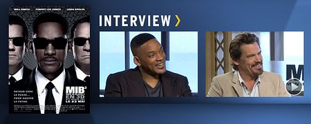 "Men in Black III" : Will Smith et Josh Brolin au micro ! [VIDEO]