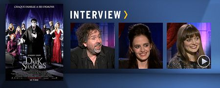 "Dark Shadows" : l'équipe au micro ! [VIDEO]
