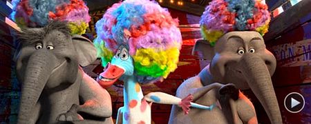 Cannes 2012 : "Madagascar 3" en musique ! [VIDEO]