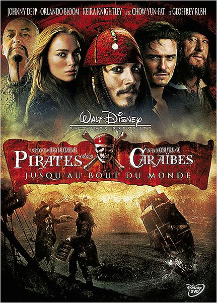 pirate des caraibes secret jusqu'au bout du monde affiche