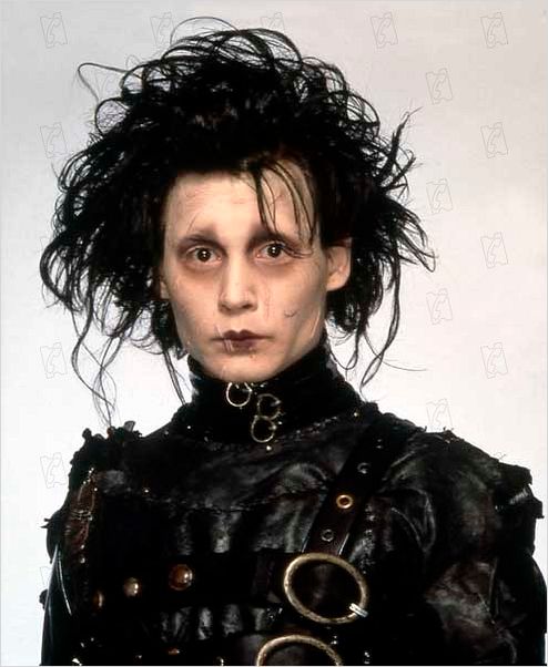 Edward aux mains d'argent : photo Johnny Depp
