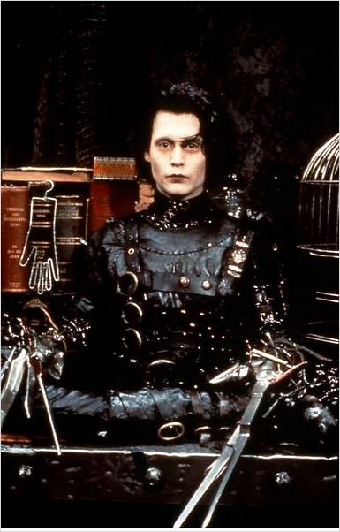 Edward aux mains d'argent : photo Johnny Depp, Tim Burton
