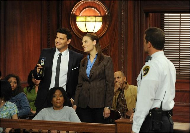 Photo David Boreanaz, Emily Deschanel