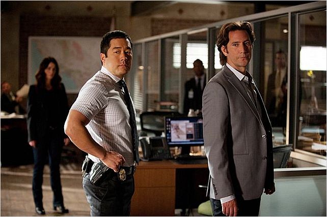 Mentalist : photo Henry Ian Cusick, Robin Tunney, Tim Kang