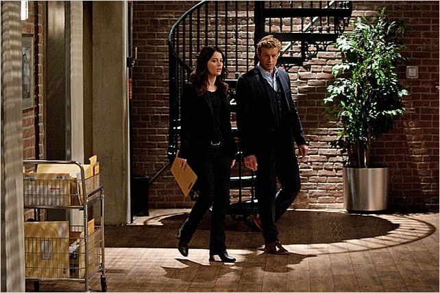 Mentalist : photo Robin Tunney, Simon Baker