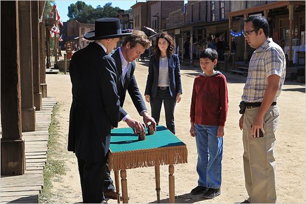 Photo Kevin Cahoon, Robin Tunney, Simon Baker