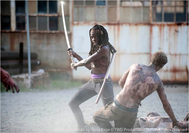 The Walking Dead : photo Danai Gurira