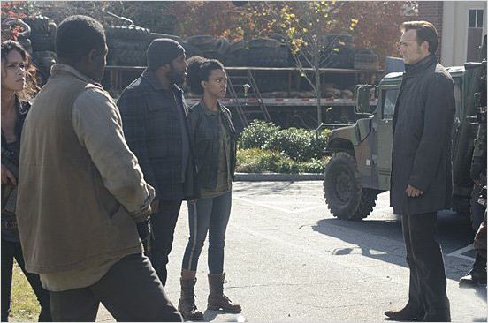The Walking Dead : photo Chad L. Coleman, David Morrissey, Sonequa Martin-Green