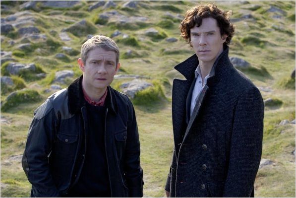 Photo Benedict Cumberbatch, Martin Freeman