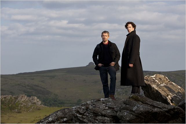 Photo Benedict Cumberbatch, Martin Freeman