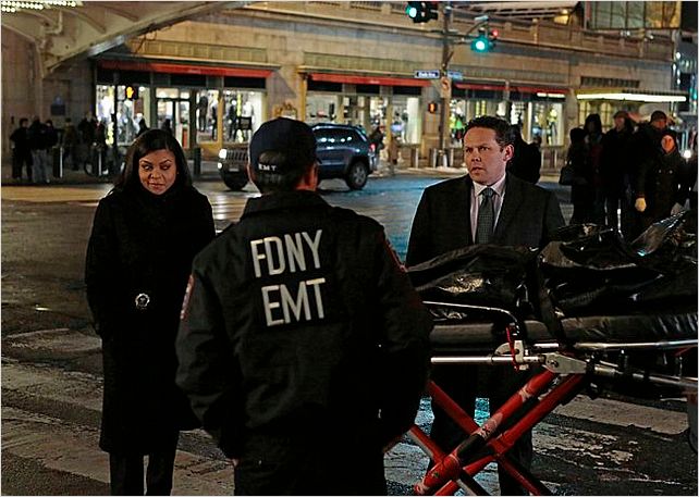 Person of Interest : photo Kevin Chapman, Taraji P. Henson