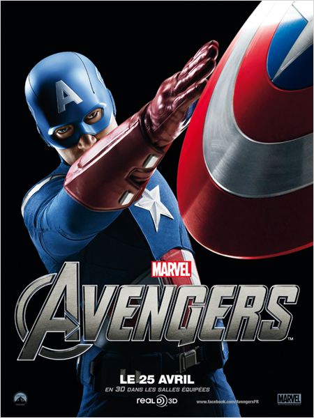 Avengers : affiche Chris Evans