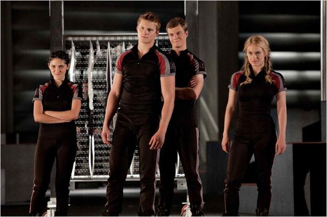 Hunger Games : photo Alexander Ludwig, Gary Ross, Isabelle Fuhrman, Jack Quaid, Leven Rambin