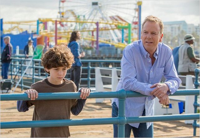 Photo David Mazouz, Kiefer Sutherland