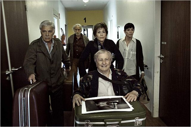 Et si on vivait tous ensemble ? : photo Claude Rich, Geraldine Chaplin, Guy Bedos, Jane Fonda, Pierre Richard