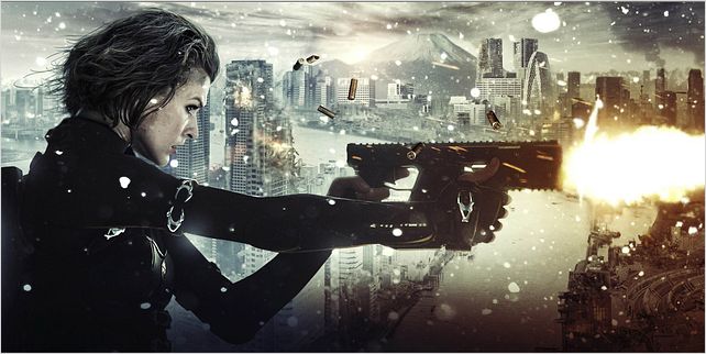 Resident Evil: Retribution : photo Milla Jovovich, Paul W.S. Anderson