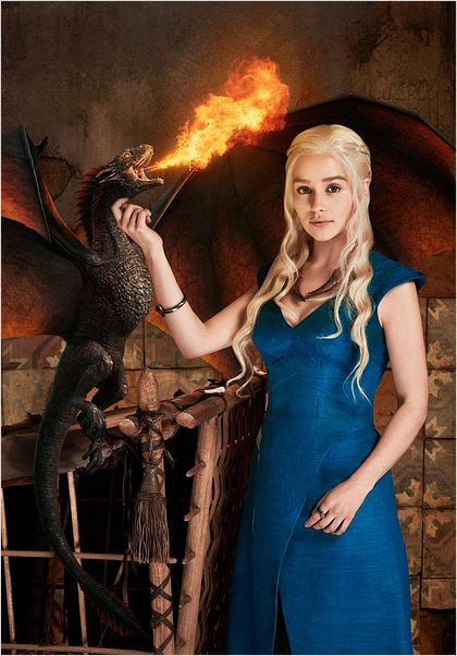 Game of Thrones : photo Emilia Clarke