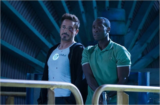 Iron Man 3 : photo Don Cheadle, Robert Downey Jr.