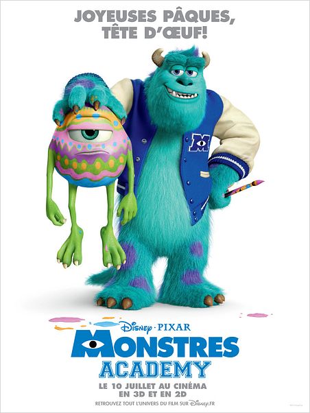 Monstres Academy : Affiche