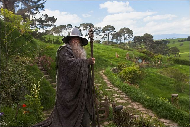 Le Hobbit: un voyage inattendu : photo Ian McKellen