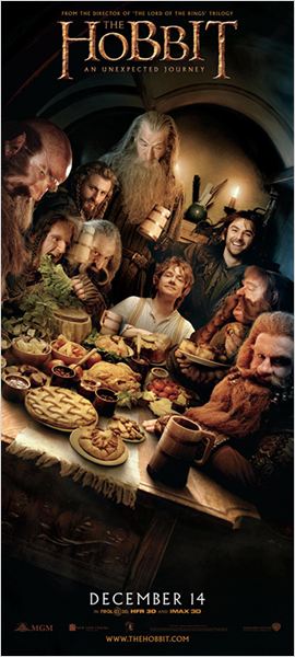 Le Hobbit : un voyage inattendu : affiche