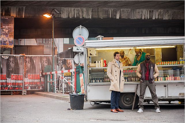 De l'autre côté du périph : photo Laurent Lafitte, Omar Sy