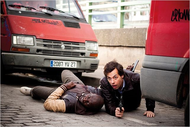 De l'autre côté du périph : photo Laurent Lafitte, Omar Sy
