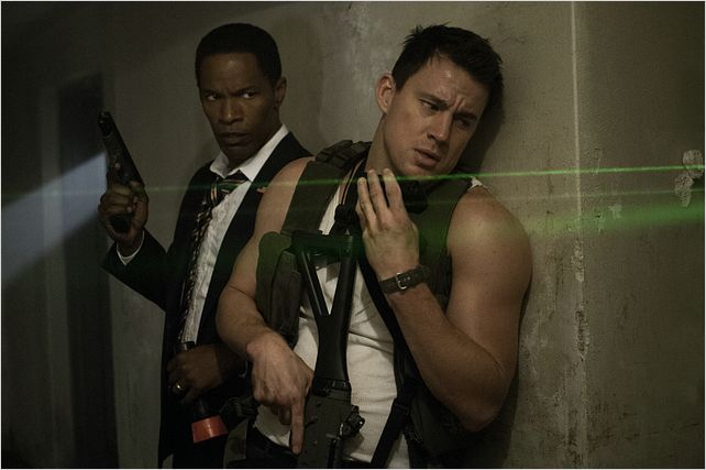 White House Down : Photo Channing Tatum, Jamie Foxx