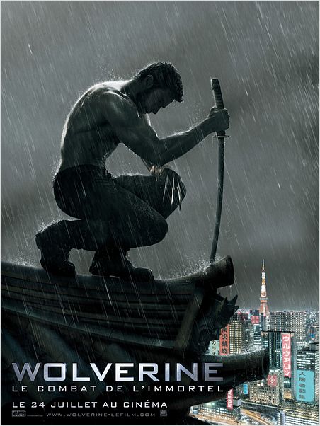 Wolverine : le combat de l&rsquo;immortel : Affiche Hugh Jackman