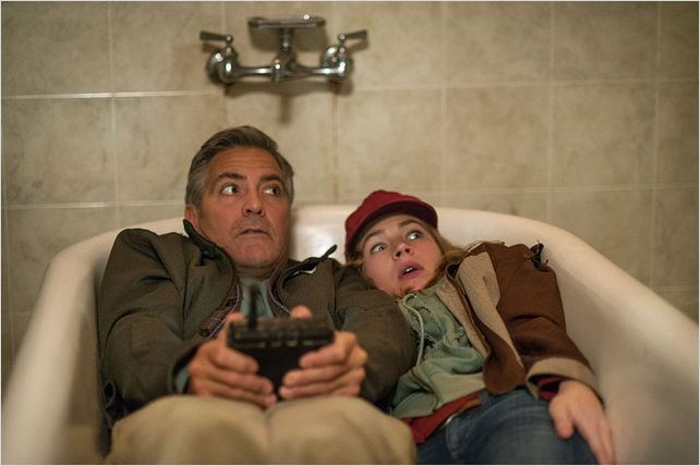 À la poursuite de demain : Photo Britt Robertson, George Clooney