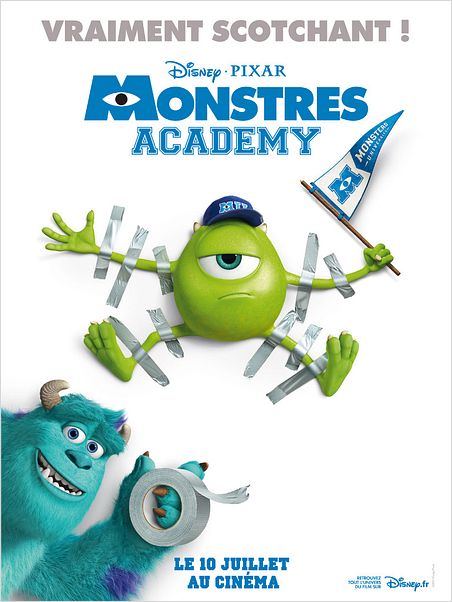 Monstres Academy : Affiche